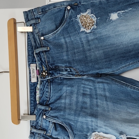 Jeans,  size 32, stretch,  Fragomina, good condition - Picture 3 of 5